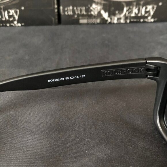 OO9102 Oakley Holbrook Chrome Iridium Prizm Polarized Sunglasses - Picture 8 of 8